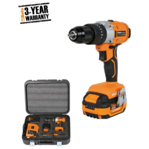 Kit de taladro de impacto de 20 V.