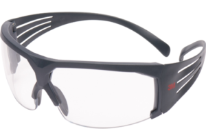 GAFAS PROTECCION OCULAR DE SEGURIDAD CRISTAL TRANSPARENTE PATILLA GRIS 3M