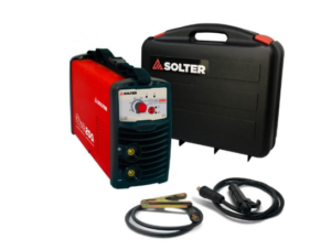 SOLDADOR INVERTER CORE 200 DI CON PINZAS Y MALETIN SOLTER